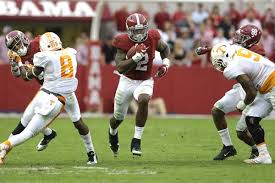 Derrick Henry scores the winning touchdown against Tennessee in October.